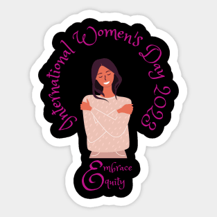 IWD 2023 Embrace Equity Sticker